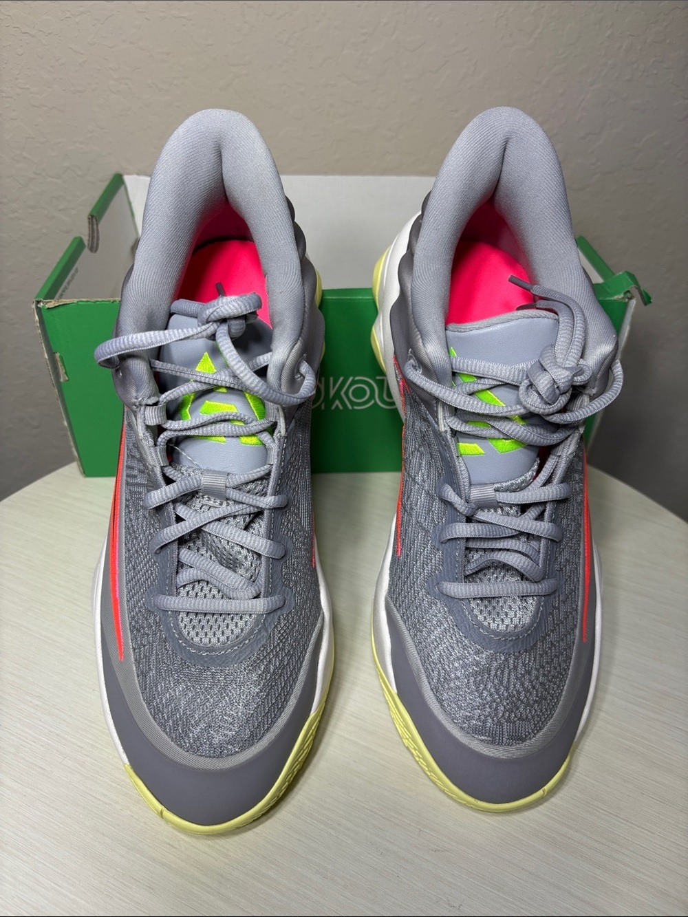 Nike Giannis Immortality 4 Men Size 9 Women 10.5 Wolf Grey FQ3680-009 NIB - Picture 4 of 10